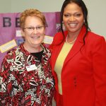 BETA Teen Center President Ruth Patrick and Dr. Pamela McCauley Bush