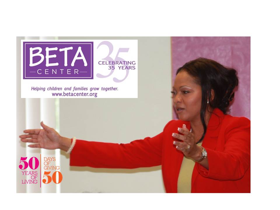 Dr. McCauley kicks off her 50 Days of Giving for 50 Years of Living Campaign at the BETA Teen Center